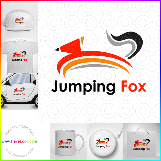 Koop een Jumping Fox logo - ID:66709