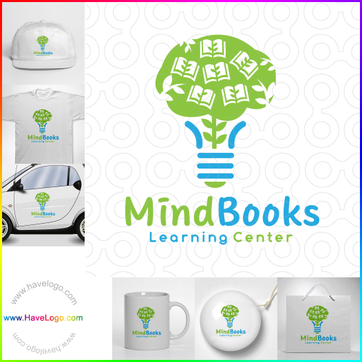 Compra un diseño de logo de Mind Books 63747