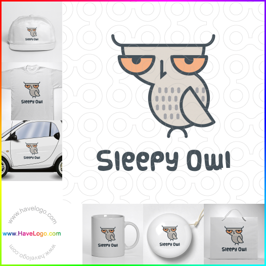 Koop een Sleepy Owl logo - ID:60515