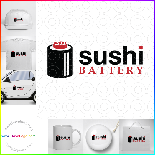 Acquista il logo dello Sushi Batteria 62470