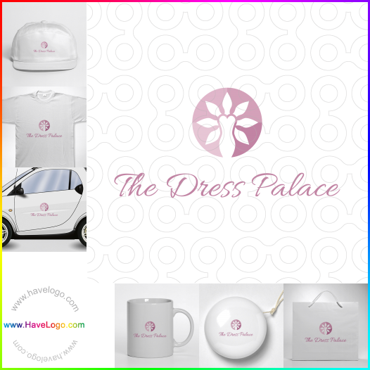 Compra un diseño de logo de The Dress Palace 62957