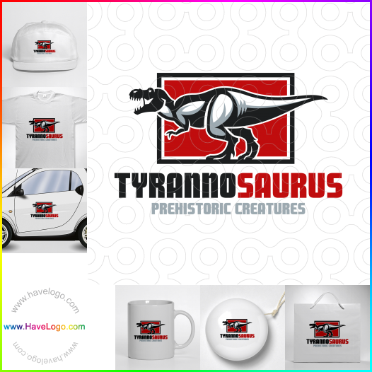 Compra un diseño de logo de Tyrannosaurus Rex 65324