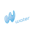 Logo eau propre
