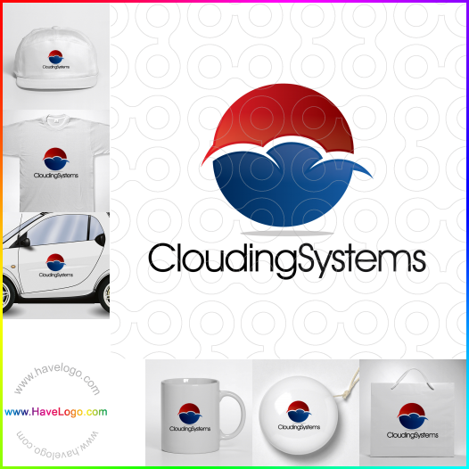 Koop een cloud computing logo - ID:32789