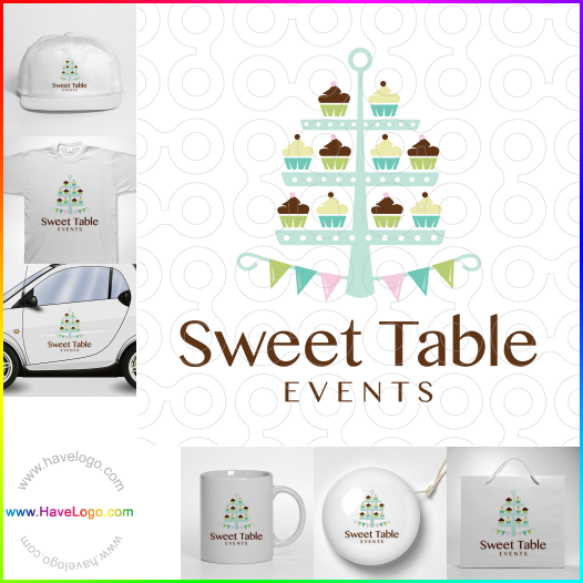 Acheter un logo de magasin de petits gâteaux - 34202