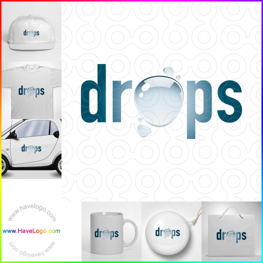 Koop een drop logo - ID:9259