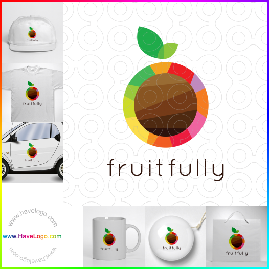 Compra un diseño de logo de fruta 22593
