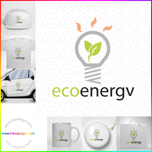 Compra un diseño de logo de energía verde 56010