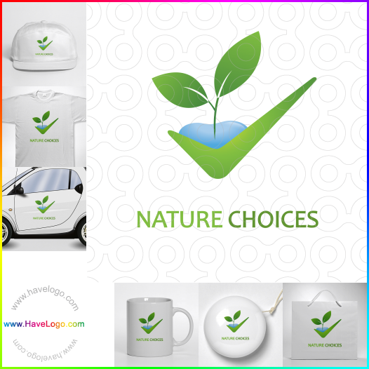 Acheter un logo de produits naturels - 47328