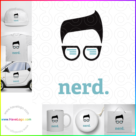 Acheter un logo de nerd - 54588