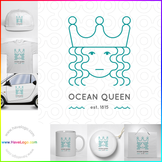 Compra un diseño de logo de Océano 50627