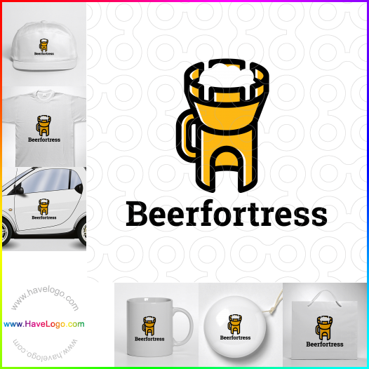 Compra un diseño de logo de Beerfortress 61196