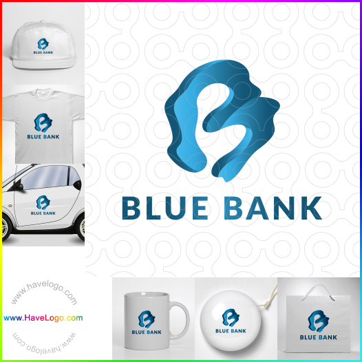 Acquista il logo dello Blue Bank 66316
