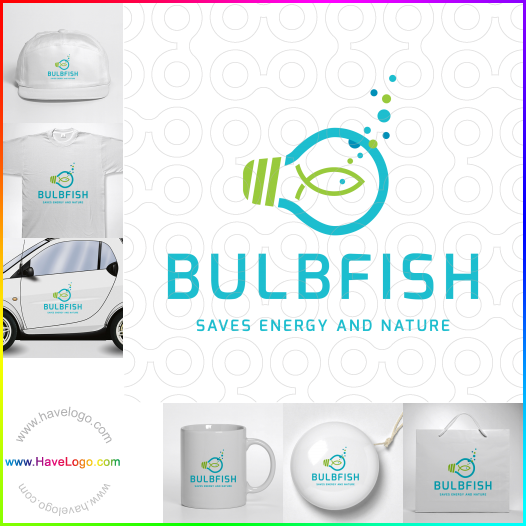 Compra un diseño de logo de BulbFish 61195