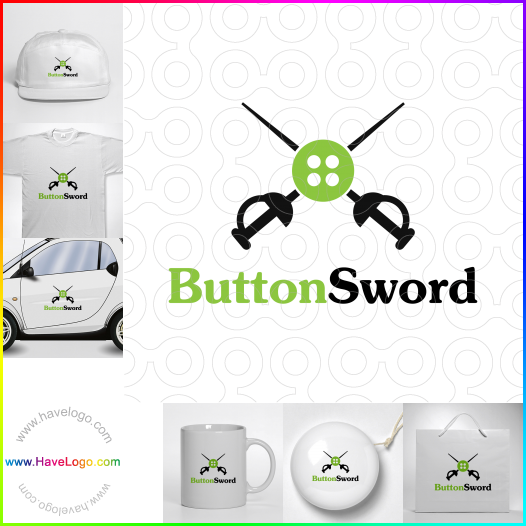 Acheter un logo de Button Sword - 63227