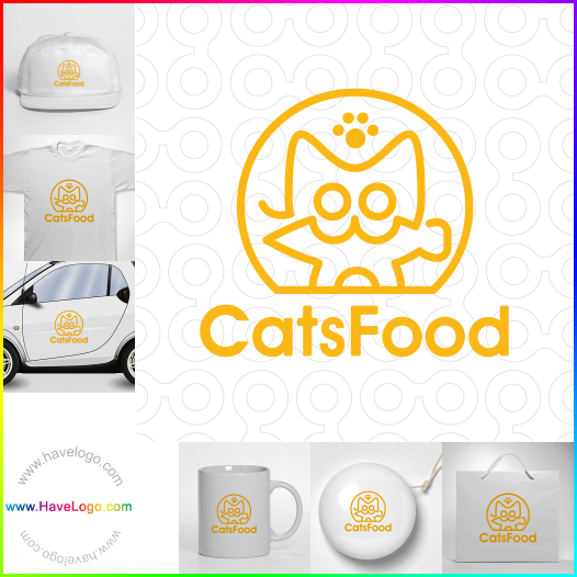 Koop een Cats Food logo - ID:66049