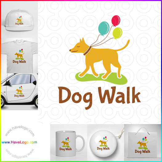 Koop een Dog Walk logo - ID:62599