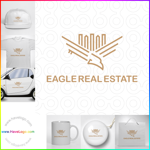 Koop een Eagle Real Estate logo - ID:64441