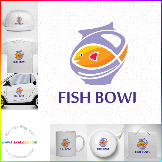 Compra un diseño de logo de Fish Bowl 62574