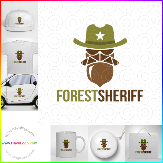 Acquista il logo dello Sceriffo della foresta 61247