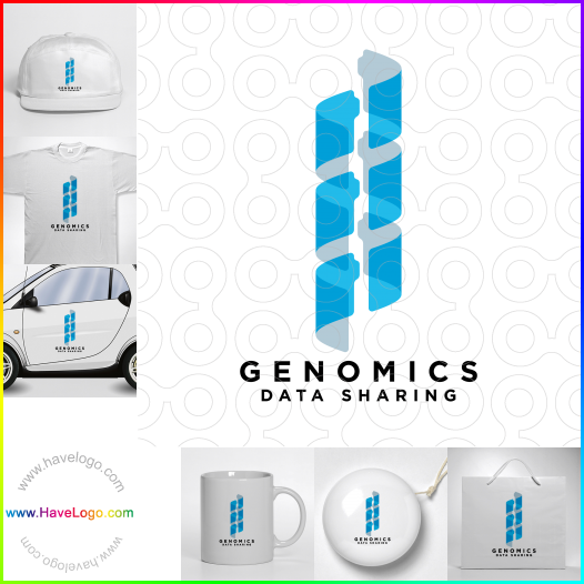 Compra un diseño de logo de Genómica 59938