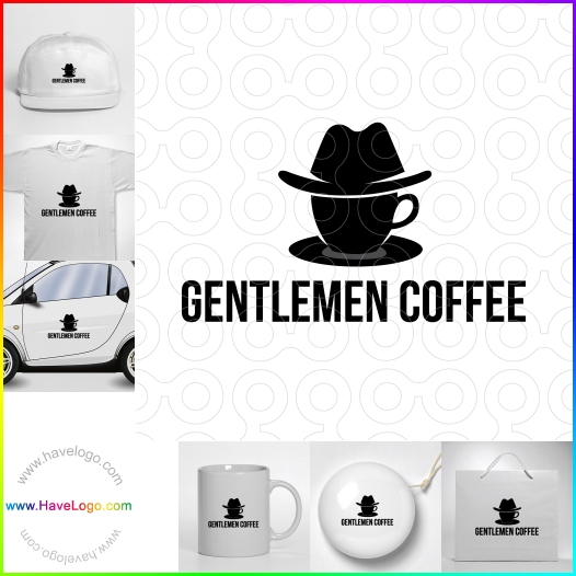 Koop een Gentlemen Coffee logo - ID:64340