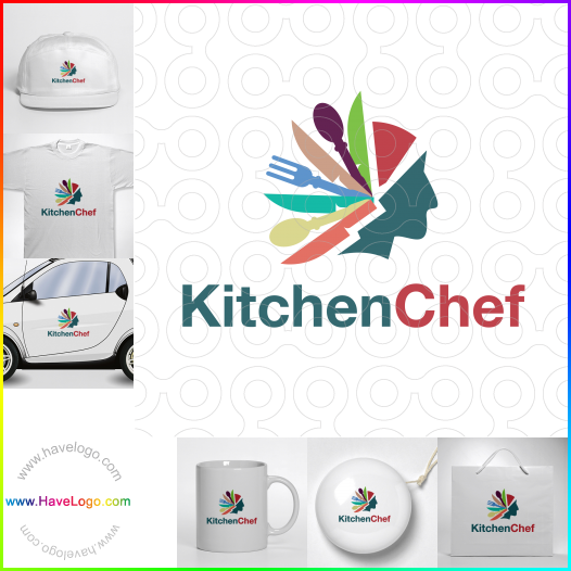 Compra un diseño de logo de Chef de cocina 63849