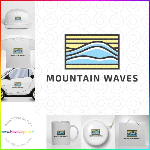 Acheter un logo de Mountain Waves - 65932
