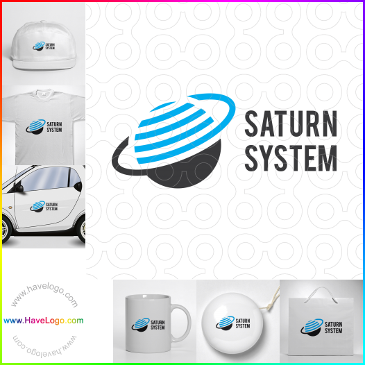 Compra un diseño de logo de Saturno 66797