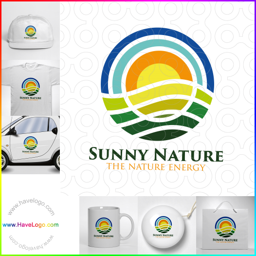 Compra un diseño de logo de Naturaleza soleada 64643
