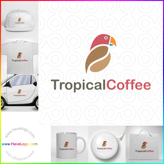 Acquista il logo dello marchio di caffè brasiliano 46921