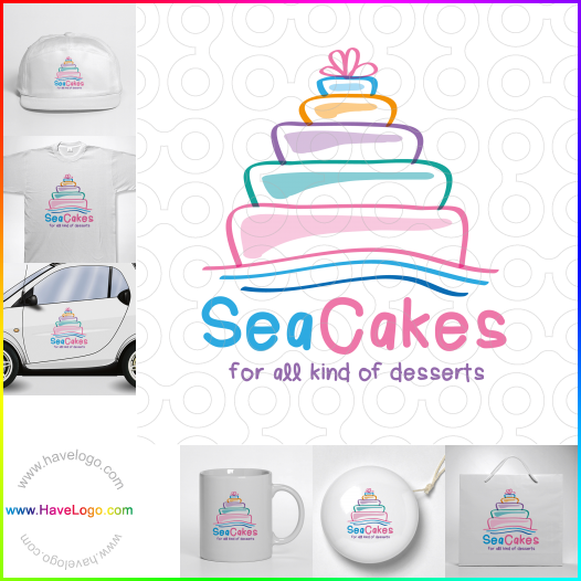 Koop een cake logo - ID:56976