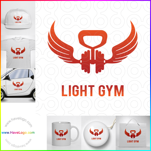 Koop een fitneswebsite logo - ID:54134