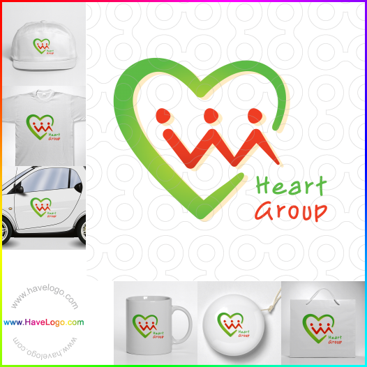 Compra un diseño de logo de Ritmo cardíaco 42375