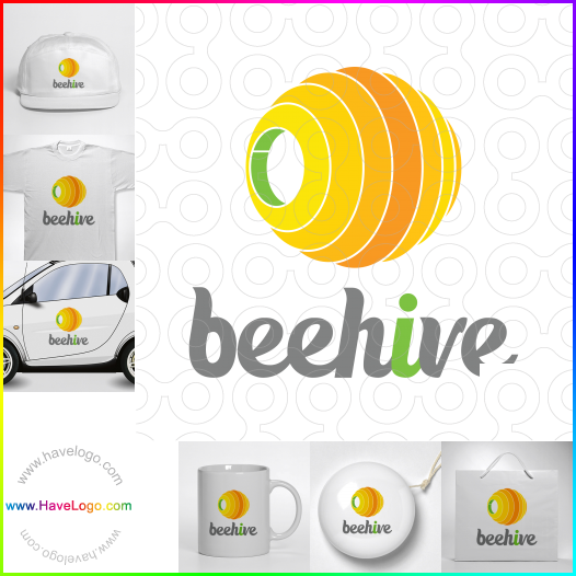 Koop een bijenkorf logo - ID:26169
