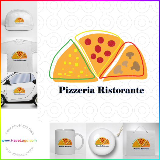 Compra un diseño de logo de Pizza 10081