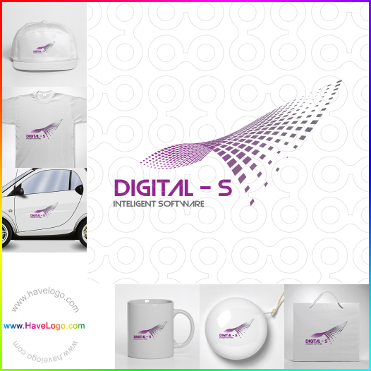 Compra un diseño de logo de púrpura 3726
