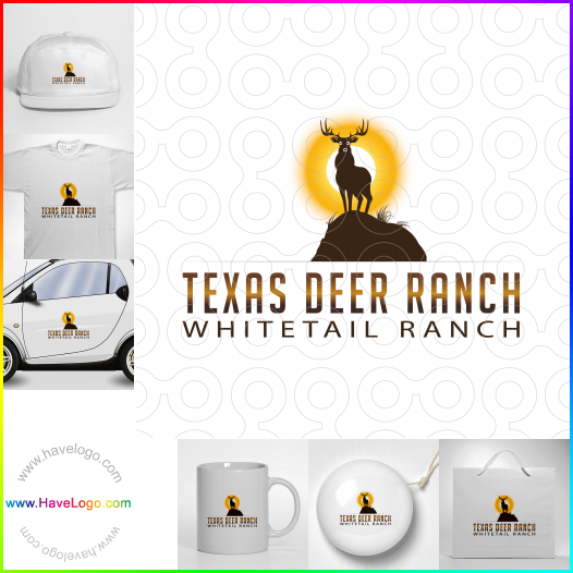 Compra un diseño de logo de rancho 37481