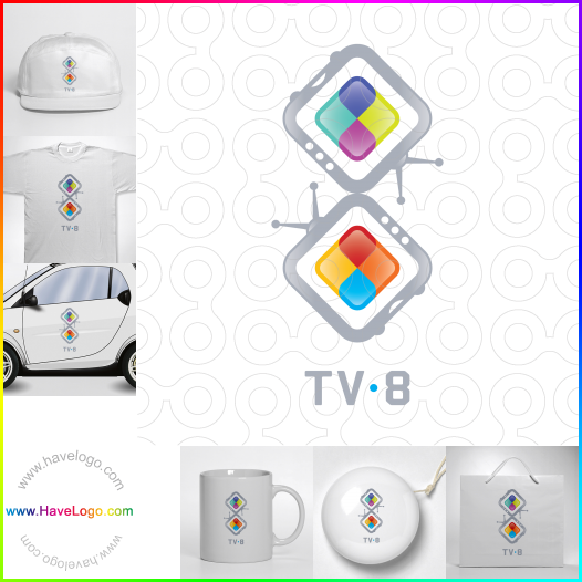 Compra un diseño de logo de televisión 41055