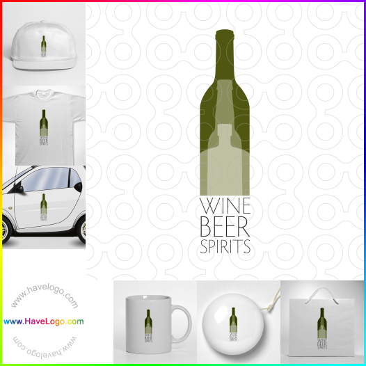 Compra un diseño de logo de vino 54247