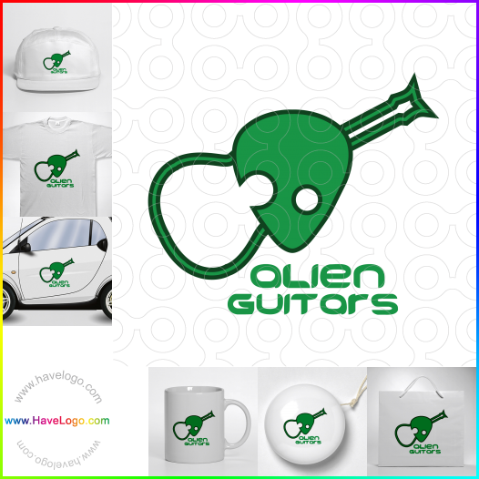 Acquista il logo dello Alien Guitars 60220