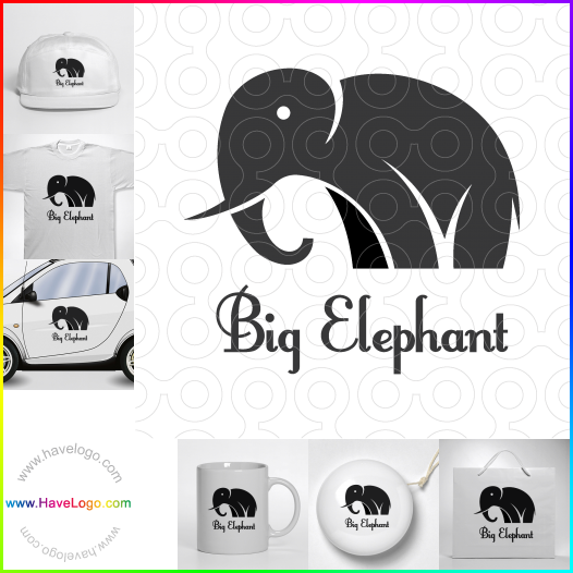 Compra un diseño de logo de Big Elephant 63780