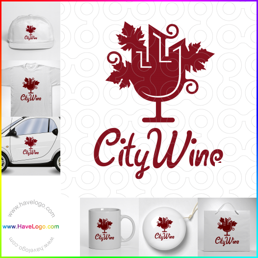 Koop een City Wine logo - ID:63220