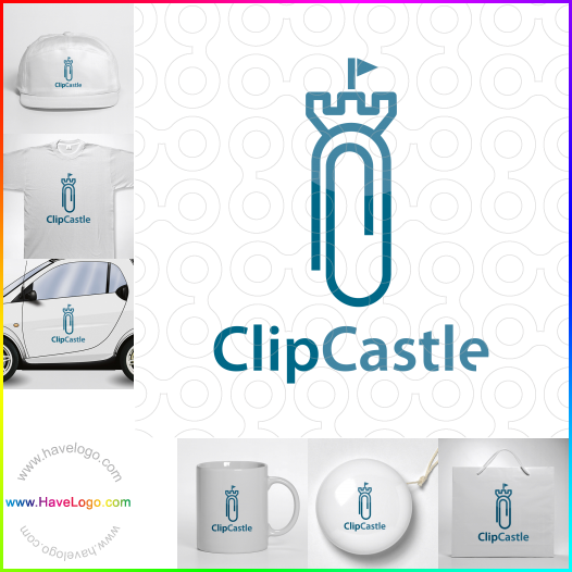 Compra un diseño de logo de Castillo de Clip 62463