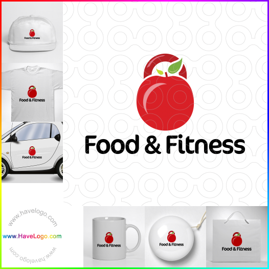 Compra un diseño de logo de Food & Fitness 59973