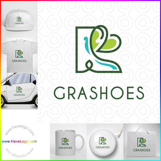 Compra un diseño de logo de Grashoes 60594