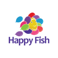 Happy Fish Logo