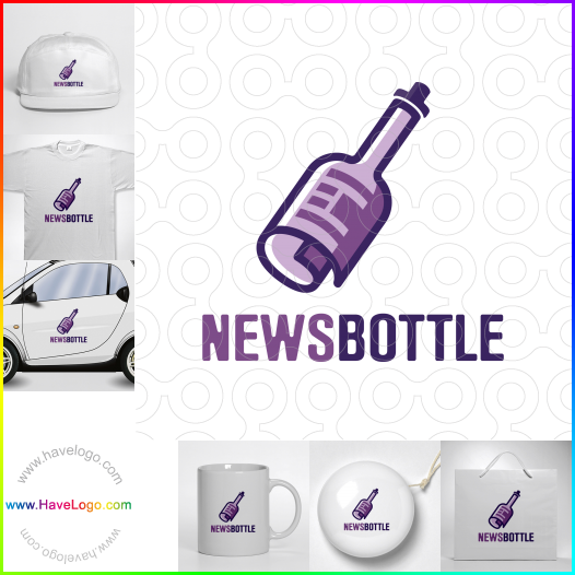Acheter un logo de NewsBottle - 61513