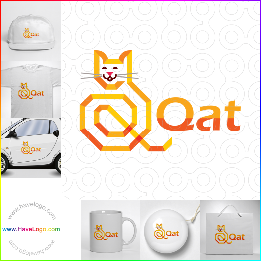Compra un diseño de logo de Qat 61025