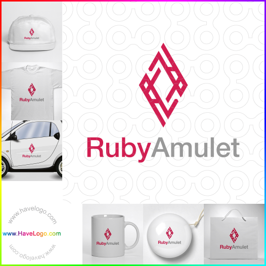 Koop een Ruby Amulet logo - ID:63868